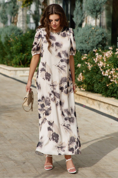 Платье Vittoria Queen 28603 экрю - фото 1