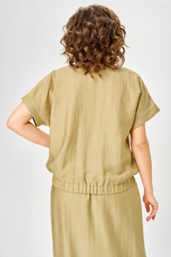 Жакет, юбка ANASTASIA MAK 1320 горчица - фото 5