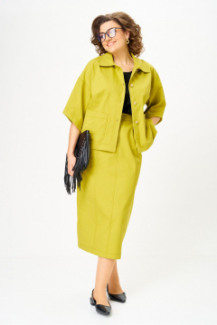 Блуза, жакет, юбка Орхидея 1666 - фото 3