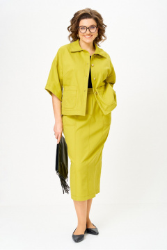 Блуза, жакет, юбка Орхидея 1666 - фото 1