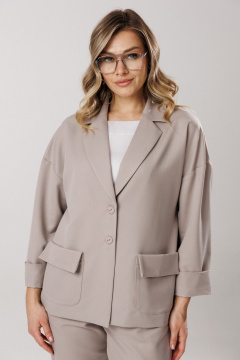 Брюки, жакет Ларс Стиль 1201 серый - фото 5