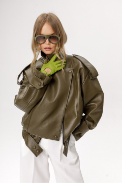 Куртка PiRS 6565 хаки - фото 4