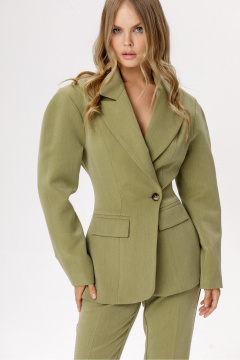 Жакет PiRS 6573 оливковый - фото 3