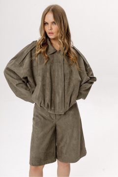 Бомбер PiRS 6592 хаки - фото 3