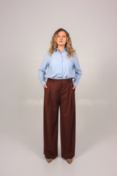 Блуза Dolce Forma BLY-BE-03_голубой - фото 4