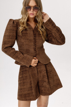 Жакет PiRS 6624 шоколадный - фото 1