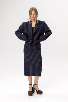 Жакет PiRS 6627 синий - фото 1