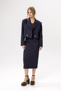 Юбка PiRS 6628 синий - фото 1