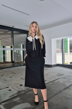 Платье Shymoda 452-26 черный - фото 1