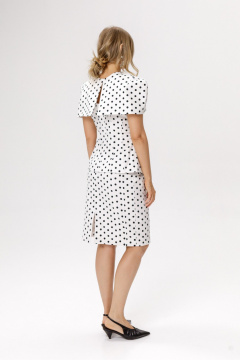 Кейп PiRS 6640 горохи_на_белом_фоне - фото 2