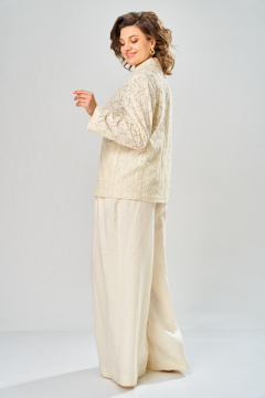 Брюки, жакет Диомант 2153 сливочное_масло - фото 5