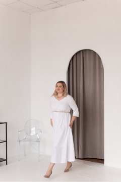 Платье Dolce Forma PLAT-BEL-02_белый - фото 4