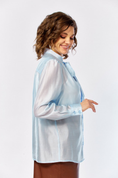 Блуза Kauhanka 033 голубой - фото 5