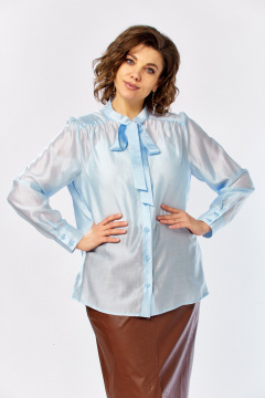 Блуза Kauhanka 033 голубой - фото 2