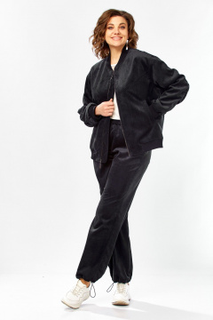 Бомбер, брюки Kauhanka 034 черный - фото 2
