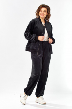 Бомбер, брюки Kauhanka 034 черный - фото 3