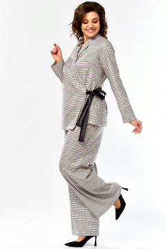 Брюки, жакет Celentano lite 5081 клетка - фото 4