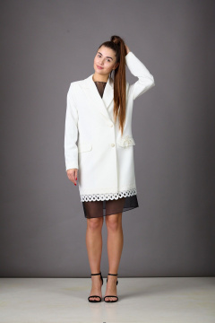 Пиджак Rosheli 1168/3 молочный - фото 4