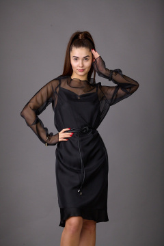 Платье Rosheli 1176 черный - фото 4