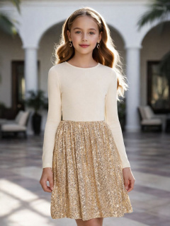 Платье Mark Formelle 157861/24-31603Ц-1 св.бежевый - фото 1