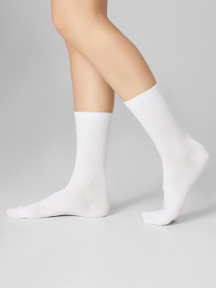 Носки Mark Formelle 217A-1334/223217A-1 белый_св.сер.мел_сер.меланж_рис.1334 - фото 4