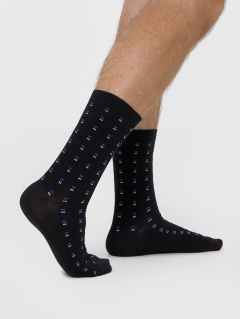 Носки Mark Formelle 017K-2854/24017K-1 черный_рис.2854 - фото 2