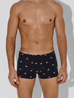 Трусы Mark Formelle 411229-2/25-5165П-5 узор_на_черном_пыльный.голубой - фото 2