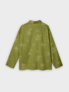 Рубашка Mark Formelle 502985-1/25-38265ПП-9 цветы_на_оливковом - фото 5