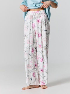 Брюки, футболка Mark Formelle 592541/25-39235ПП-14 св.шалфей_цветы_на_молочном - фото 1