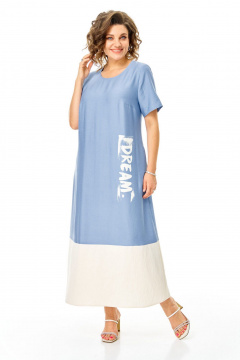 Платье VI ORO VR-1252 голубой - фото 2
