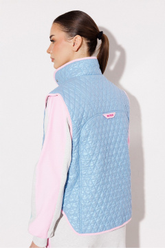 Жилет Butеr 3285 голубой_перламутр - фото 3