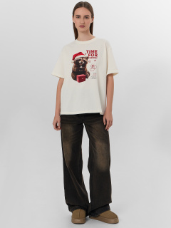 Футболка Mark Formelle 112678/25-38245П-0 св.молочный_печать3_3_сл_на_пол - фото 3