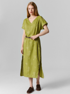 Платье Mark Formelle 152564/25-38271ПП-9 цветы_на_оливковом - фото 3