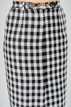 Юбка Andina city 1026-26 черно-белый - фото 3