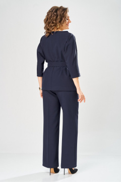 Блуза Andina city 5049-25 синий - фото 4