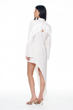 Платье KaVaRi 1142 белый - фото 3