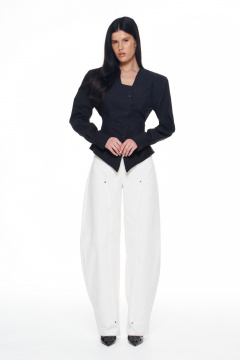 Брюки KaVaRi 3017 белый - фото 1