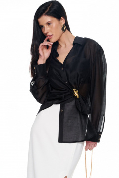 Рубашка KaVaRi 4028 черный - фото 1