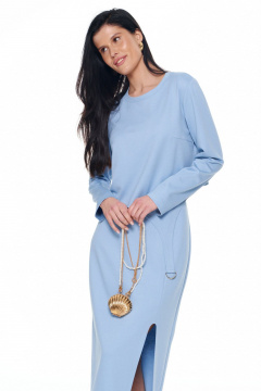 Джемпер, юбка KaVaRi 8058.3 голубой - фото 3