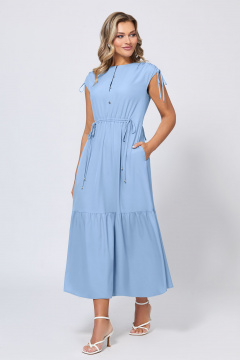 Платье Bazalini 5056 голубой - фото 2