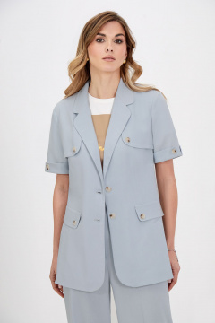 Жакет Bazalini 5037 голубой - фото 2