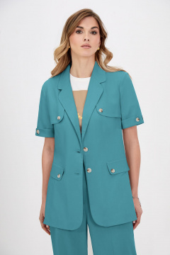 Жакет Bazalini 5037 бирюзовый - фото 1