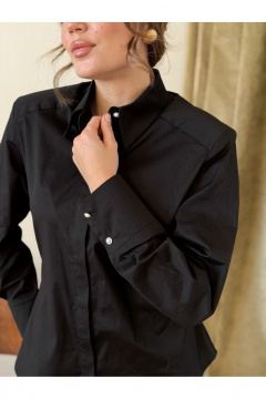 Блуза THE.WOMAN 0419 черный - фото 1