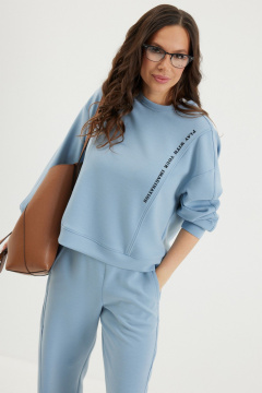 Брюки, свитшот Магия моды 2684 голубой - фото 5