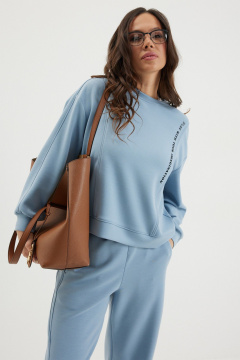Брюки, свитшот Магия моды 2684 голубой - фото 3