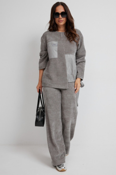 Брюки, джемпер Магия моды 2687 серый - фото 3