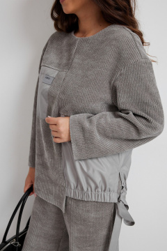 Брюки, джемпер Магия моды 2687 серый - фото 5