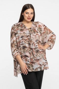 Блуза Avila 1006 цветной - фото 4