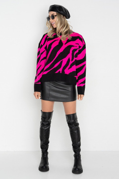 Джемпер BONADI BS10 малиновый - фото 3