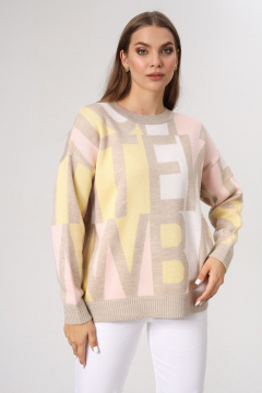 Джемпер BONADI BS18 бежевый - фото 2